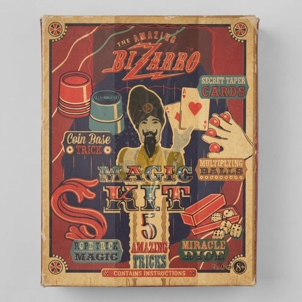 Open Box! Zoltar's Arcade The Amazing Bizarro Magic Kit 5 Tricks ABIZ006
